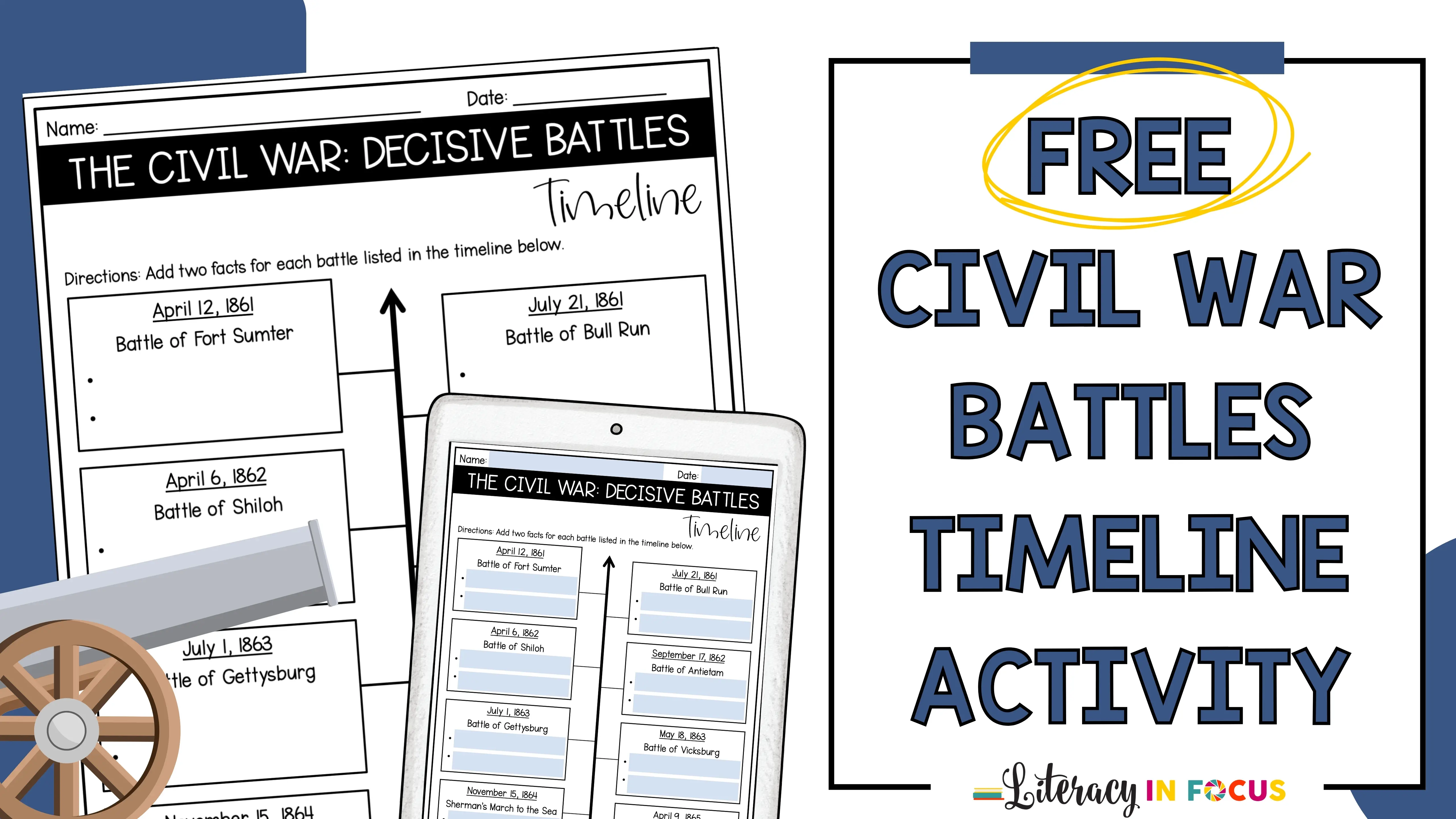 Life During the Civil War worksheet for fourth graders exploring daily experiences