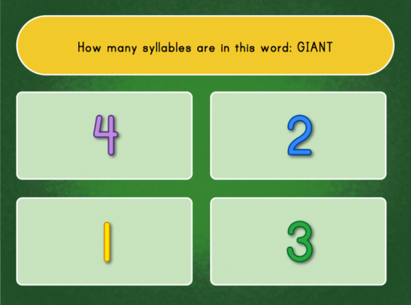 Clapping Syllables worksheet for first graders featuring months of the year