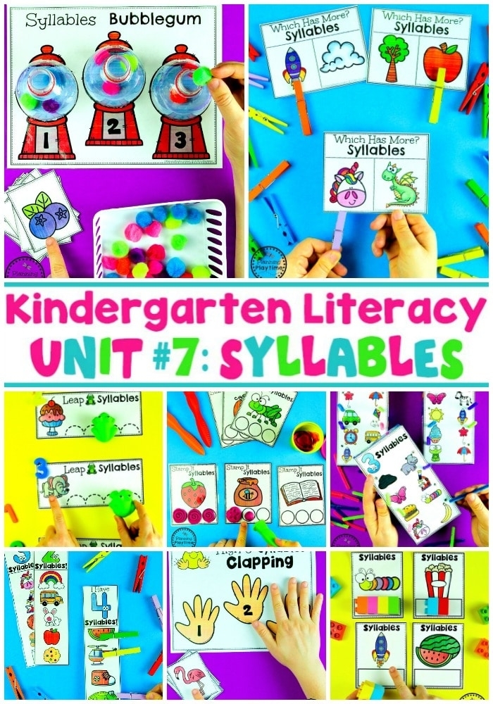 Clapping syllables activity for first graders featuring the months of the year
