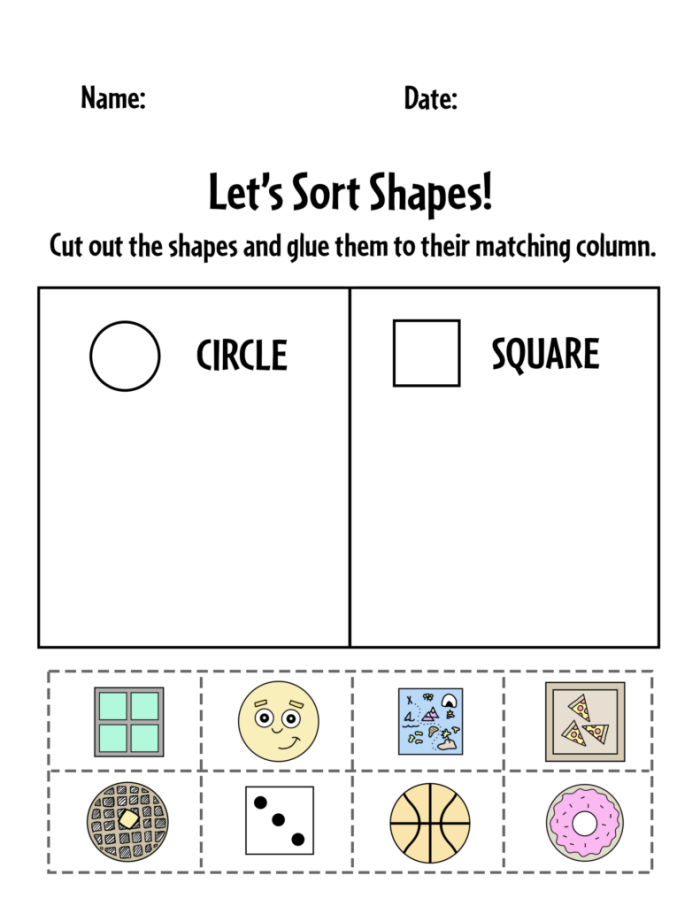 Fifth grade math worksheet showing various triangles labeled by angle type for students to practice sorting acute right and obtuse triangles