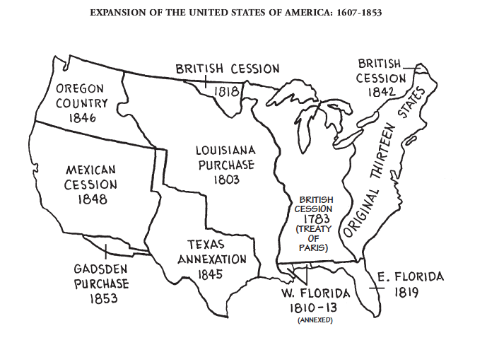 U.S. Expansion: Engaging coloring activity for fifth graders in social studies Color by History worksheet for U.S. Expansion featuring states to color code