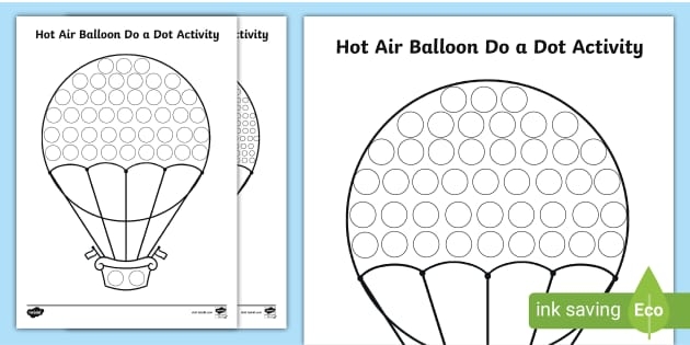 Engaging hot-air balloon coloring activity to enhance sight word recognition Color by sight word worksheet featuring a hot-air balloon for kindergarten geometry practice