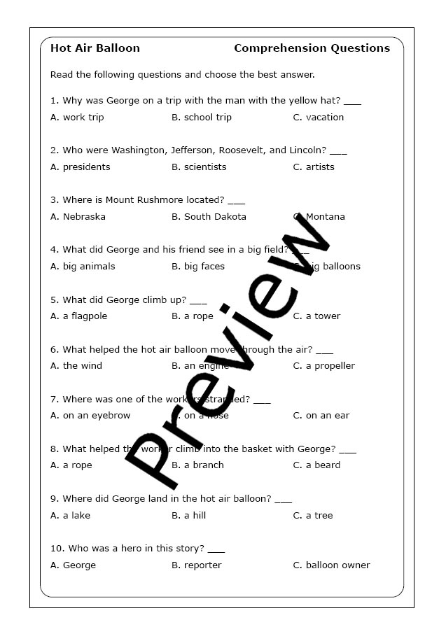 Engaging sight word coloring activity featuring a vibrant hot-air balloon design Colorful Hot-Air Balloon worksheet for practicing sight words in kindergarten