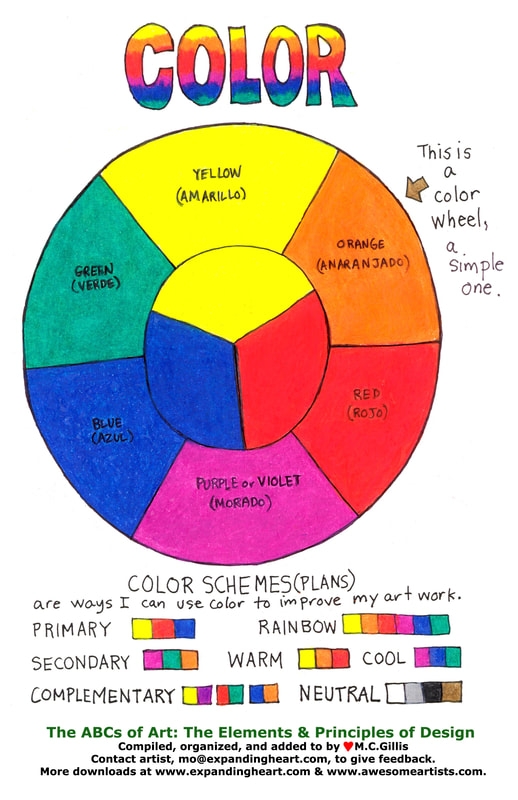 Color Spectrum worksheet featuring vibrant colors and engaging activities for third graders