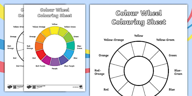 Color Spectrum worksheet designed for third graders featuring vibrant colors and engaging activities