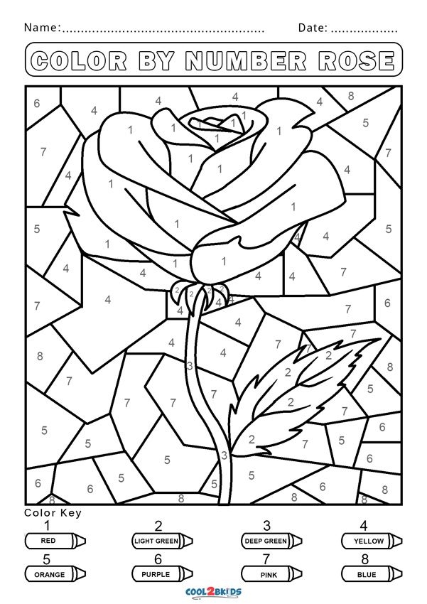 Coloring page featuring roses for kids to enjoy on Valentine's Day