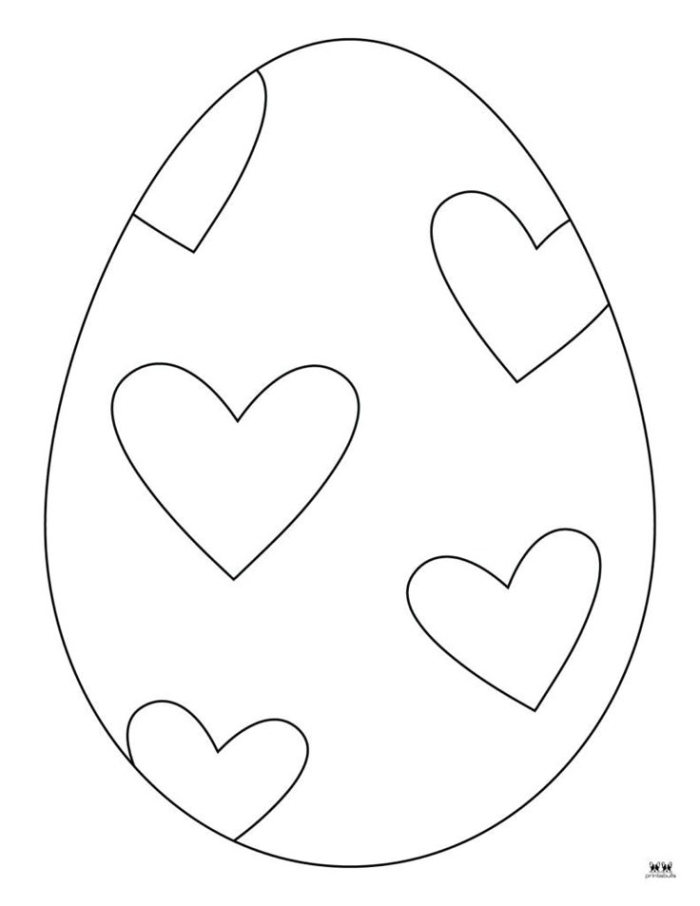 Alphabet worksheet for Kindergarten Colorful paper Easter egg worksheet for kindergarten students to cut and glue patterns. Engaging Easter craft activity to enhance fine motor skills.