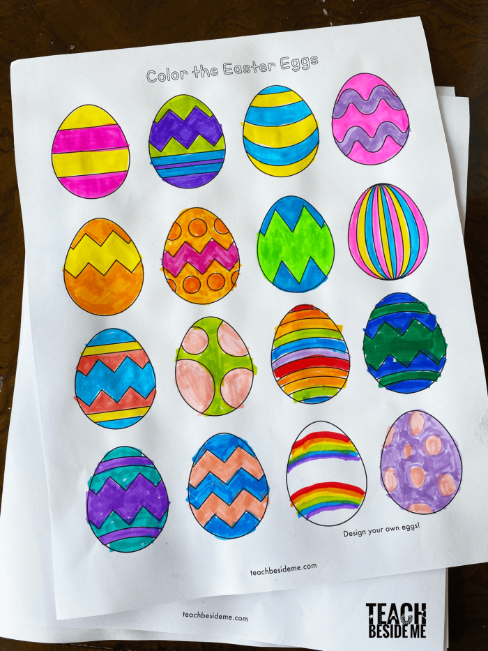 Fun and engaging paper Easter egg activity for young learners celebrating Easter Colorful paper Easter egg worksheet for kindergarten students to craft and decorate