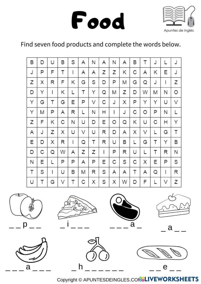Engaging activity for second graders to explore local resources Colorful food map worksheet showcasing edible exports for kids