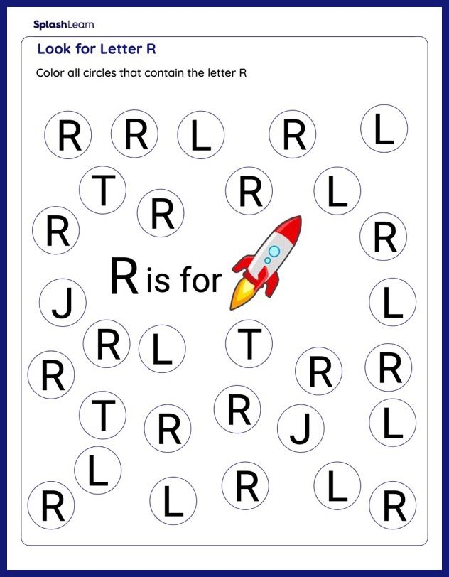 Time and Money worksheet for Pre-K Colorful worksheet featuring the letter R designed for preschoolers learning the alphabet. Engaging R is for... activity to enhance letter recognition and phonics skills.