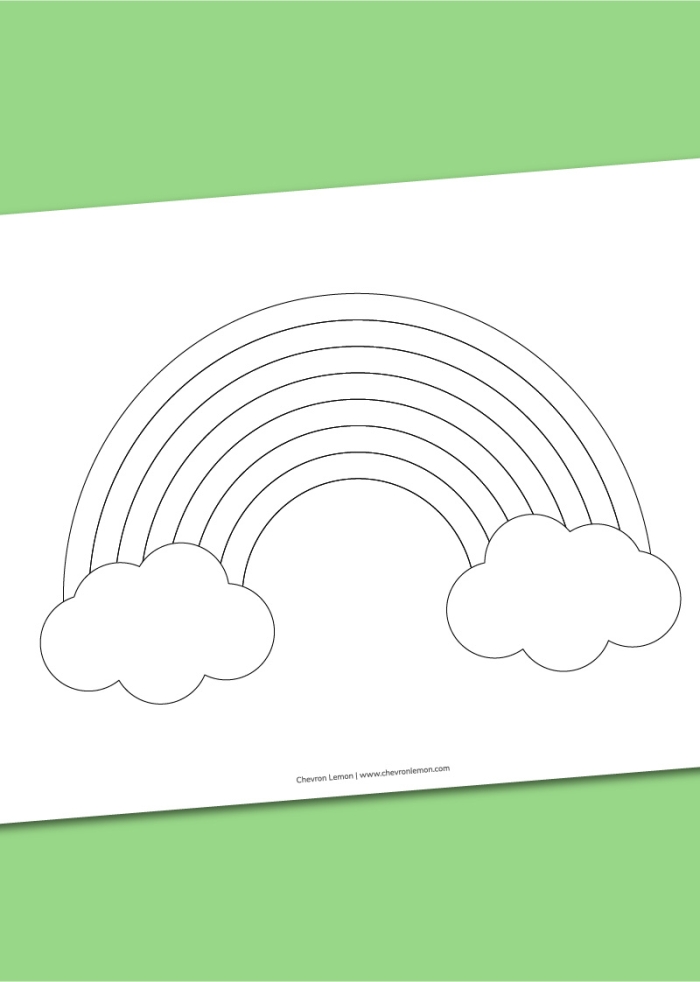Colorful worksheet for second graders on how rainbows are formed through light and water experiments