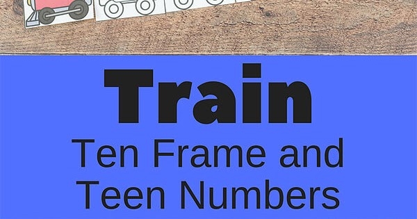 Engaging image of the number train activity for division learning in early education Colorful Teen Number Train worksheet for kindergarten students to practice ordering numbers
