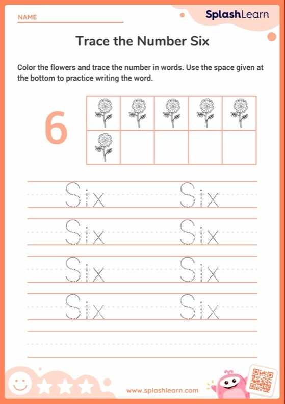 Engaging flower-themed math exercise for young students to practice identifying the number 3 Color the Flowers worksheet featuring number 3 for Pre-K learners
