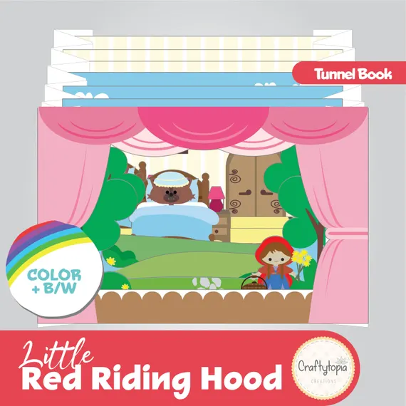 Little Red Riding Hood coloring page for Pre-K math addition worksheet number twenty