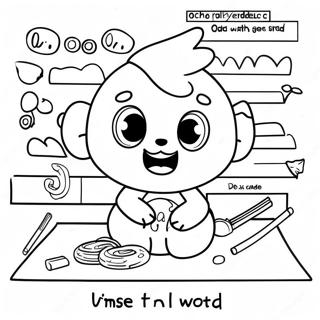 Engaging first grade reading worksheet for learning sight words through coloring activities Color the Rhyming Sight Words III worksheet featuring words that rhyme with play for first graders