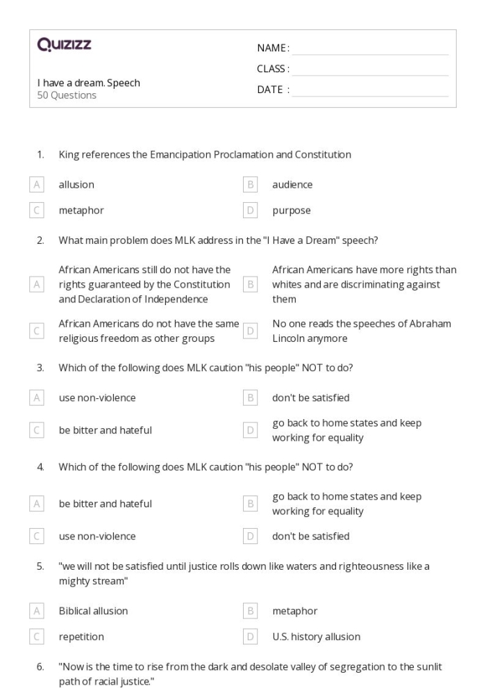 Seventh grade life science students practicing how to interpret common allusions using context clues