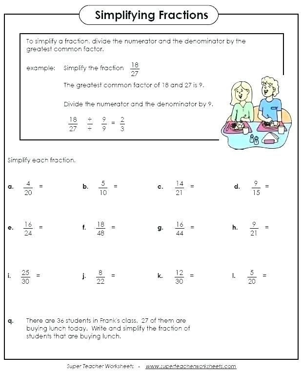 Two methods for finding common denominators shown on strategy cards for fifth grade math practice