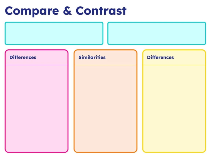 Worksheet for comparing and contrasting influential female athletes in sports