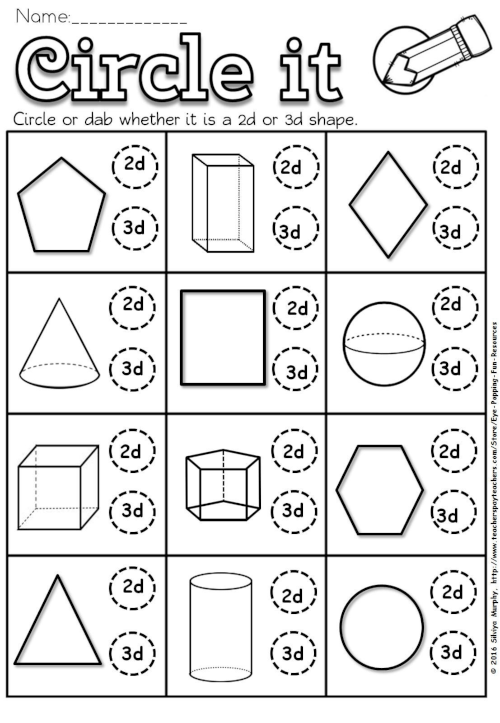 Comparing 2-D Shapes Worksheet Seventeen Geometry Exercise Second grade student worksheet for comparing 2-D shapes by identifying edges and vertices