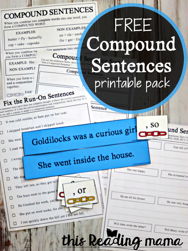 Compound Your Sentences Worksheet Physical Science Activity 6 Third grade physical science students practicing sentence structure with a compound your sentences worksheet