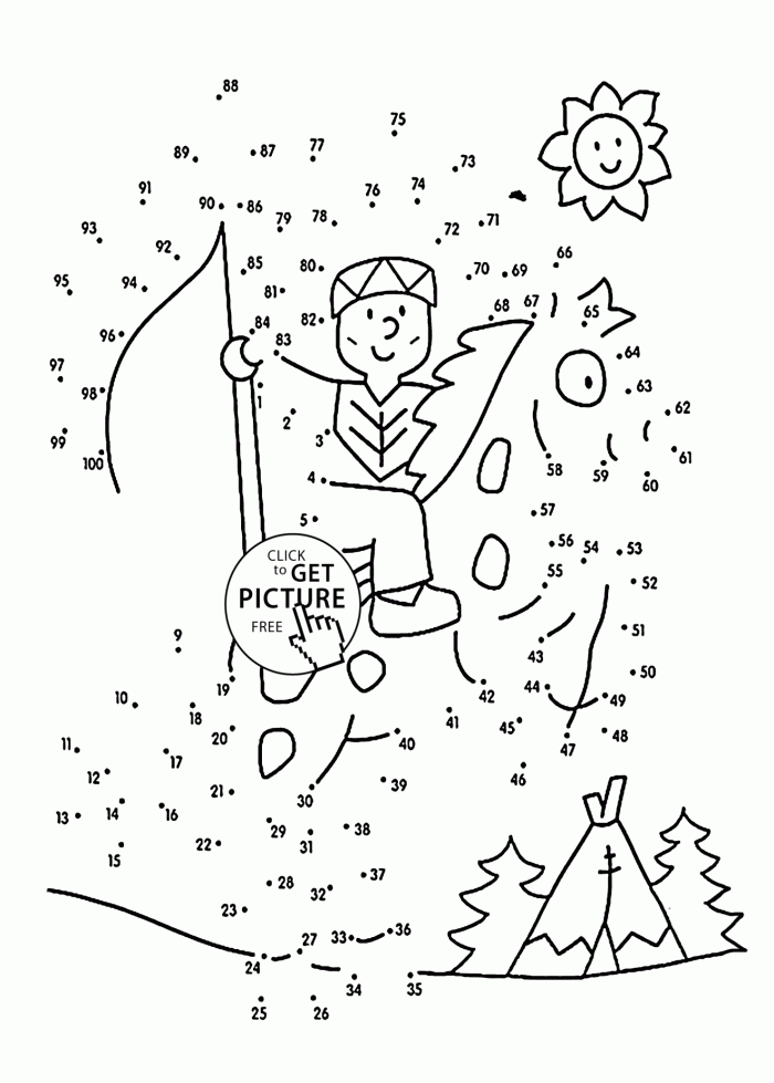Connect the Dots Star Gazing Activity for Early Learners A fun connect the dots worksheet featuring a constellation for kindergarten students