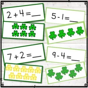 Reading worksheet for Third Grade Colorful Connect the Shamrocks Game worksheet for third graders focusing on reading strategies. Fun family activity to enhance logic and strategy skills with an Irish theme.