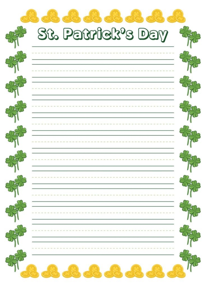 Reading worksheet for Third Grade Connect the Shamrocks Game worksheet designed for third graders to enhance reading skills. A fun strategy and logic game that brings family together with an Irish twist.