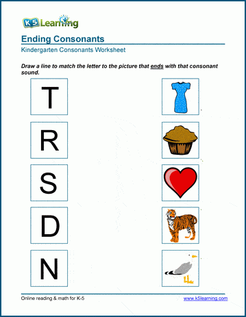 Find the Right Consonant Endings worksheet for elementary students learning past and present tense verb forms Second grade spelling worksheet showing practice exercises for verb endings with -ed and -ing consonant patterns