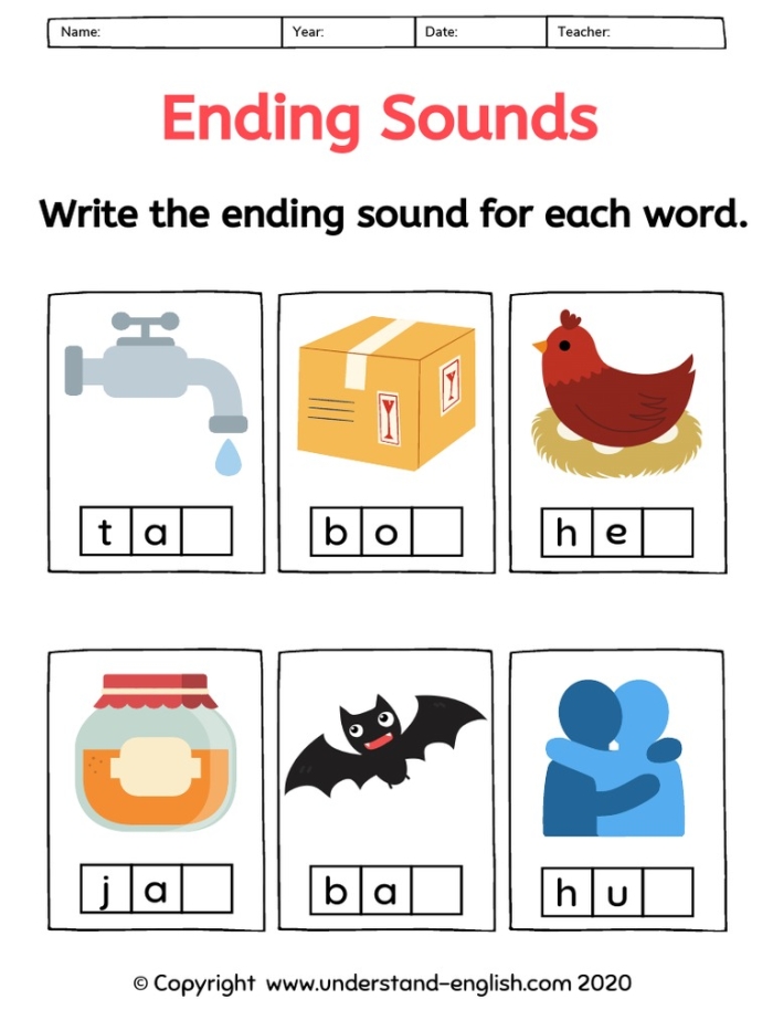Find the Right Consonant Endings worksheet for second grade students number 12 Second grade worksheet for practicing consonant endings in verbs with ed and ing suffixes