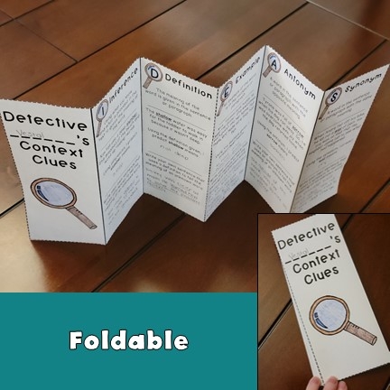 Context Clues Worksheet for third graders focusing on word mysteries and inference skills