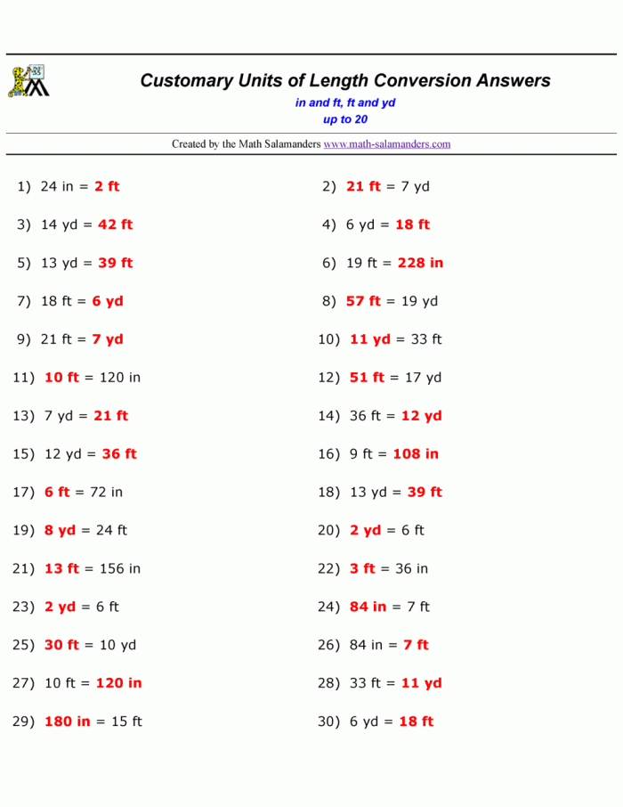 Fifth grade students practice converting liquid capacity measurements on this customary units worksheet