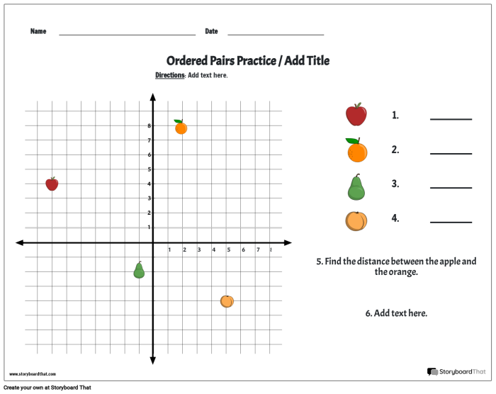 Fifth grade student plotting points and moving shapes on a coordinate grid learning exercise
