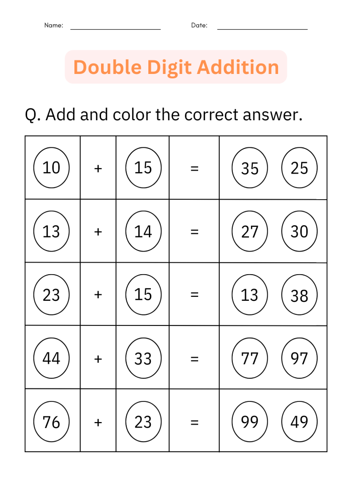 Worksheet featuring three-digit addition problems with regrouping for third graders in a coral reef theme