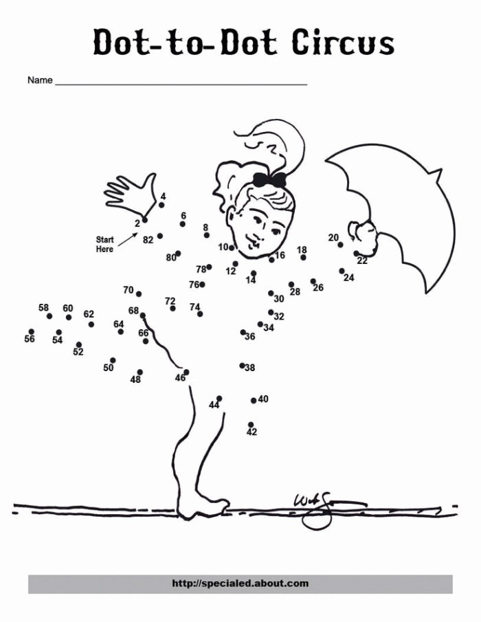 Counting by 2s dot to dot worksheet featuring a hidden picture reveal for 25