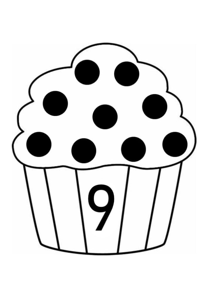 Pre-K students practice addition by coloring and counting the cupcakes on this fun math worksheet