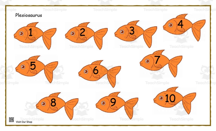 Engaging worksheet for Pre-K students to learn about two-digit numbers with dinosaurs Counting Dinosaurs worksheet featuring colorful dinosaur illustrations for counting practice