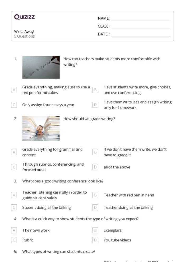 Worksheet image showcasing techniques for developing a unique voice in informational writing Crafting Voice in Informational Writing worksheet for sixth graders to enhance their writing skills