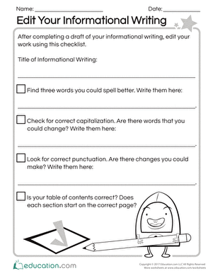Crafting Voice in Informational Writing worksheet image 15 Worksheet for enhancing voice in informational writing for sixth graders