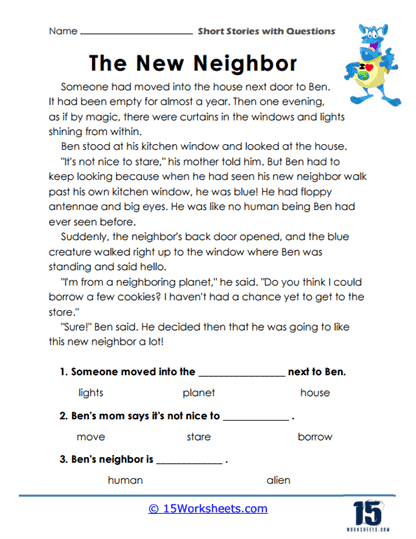 Worksheet featuring a fun activity for third graders to create their own crazy shopping story while practicing grammar. Crazy Stories: Shopping in the City worksheet for engaging parts of speech review.