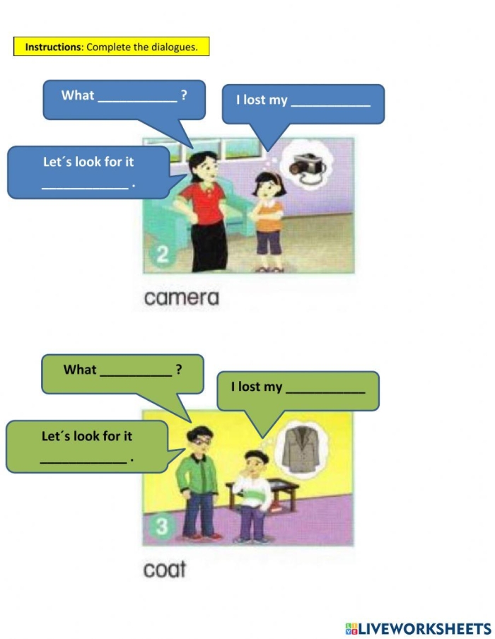Creative writing worksheet for second graders focusing on inference skills