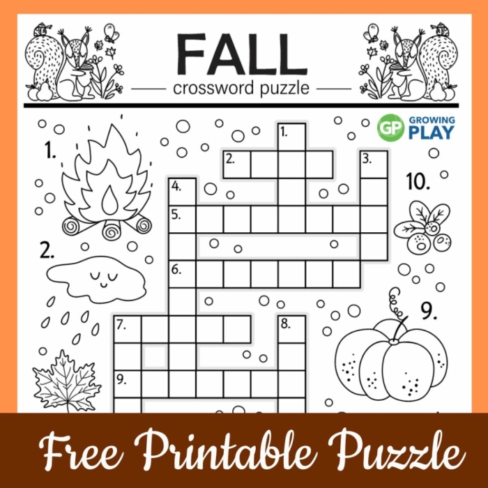 Engaging Crossword on the Go! activity for young learners in English Language Arts Crossword puzzle worksheet designed for kindergarteners to enhance vocabulary and spelling skills