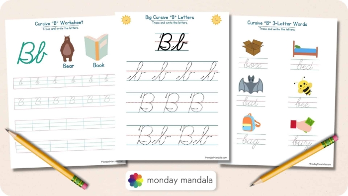 Worksheet for practicing cursive letter D for third graders
