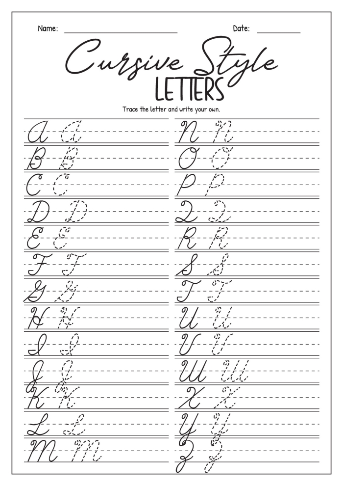 Life Science worksheet for Third Grade Cursive E worksheet designed for third graders to practice their cursive writing skills. Improve your cursive E with this engaging worksheet for young learners.