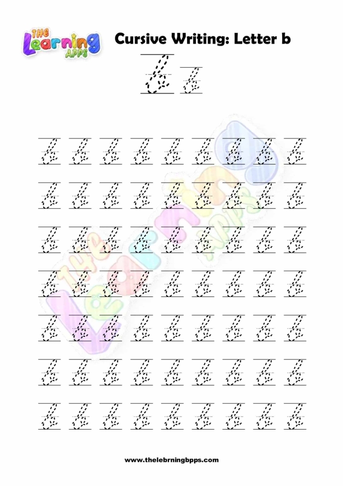 Cursive I Writing Practice Worksheet for Grade 3 Students 21 Third grade student practicing cursive letter I writing skills on a phonics worksheet