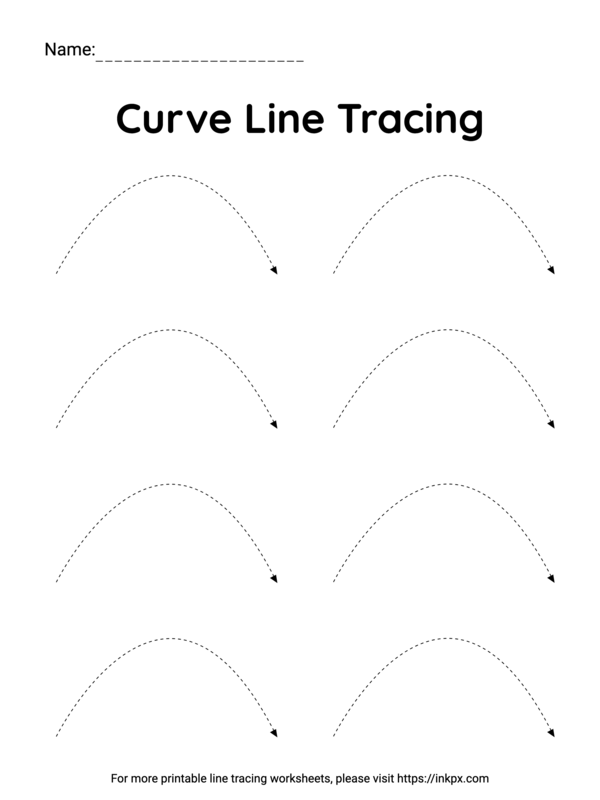 Child tracing curved dotted lines to connect geometric shapes with matching real-world objects in a Pre-K learning activity