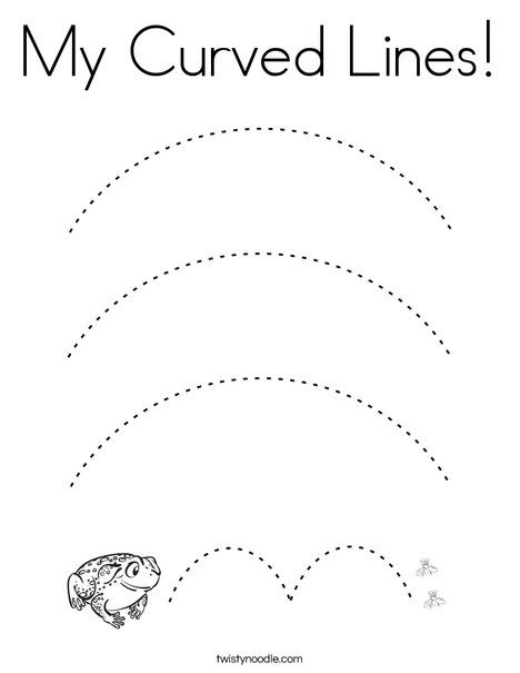 Child tracing curved dotted lines to connect geometric shapes with matching real-world objects in a pre-kindergarten learning activity