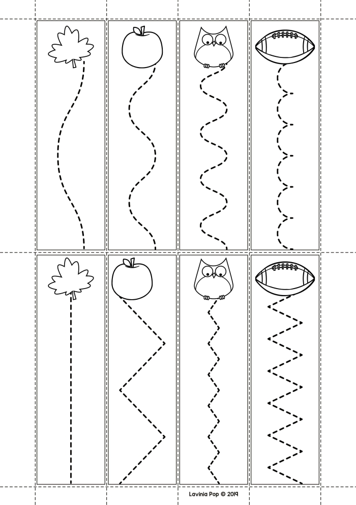 Colorful worksheet for cutting and coloring grass for bugs in a pre-K arts and crafts activity
