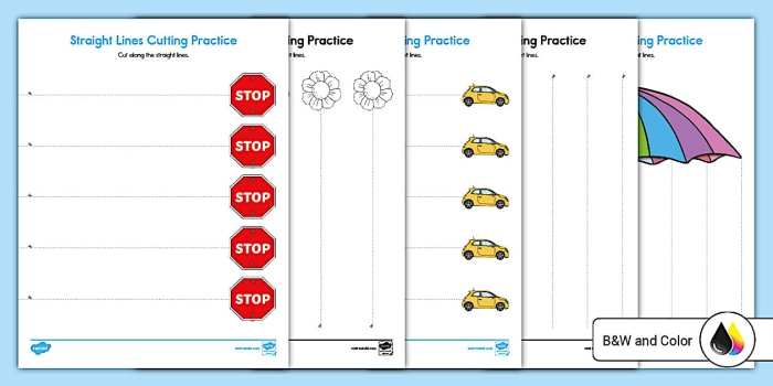 Worksheet featuring kids cutting and coloring grass for bugs to hide in
