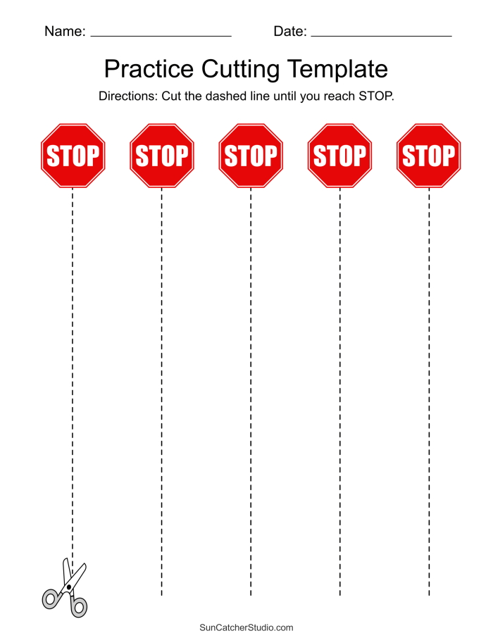 Multiplication worksheet for Pre-K Children cutting out shapes to assemble Piggy's house in a multiplication worksheet. Engaging Pre-K activity for building fine motor skills and shape recognition.