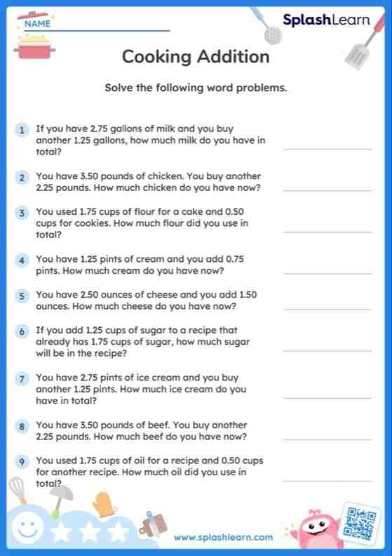 Practice Adding Decimals Worksheet Number Five for Fifth Grade Geometry Students Fifth grade student worksheet for practicing decimal addition up to the hundredths place